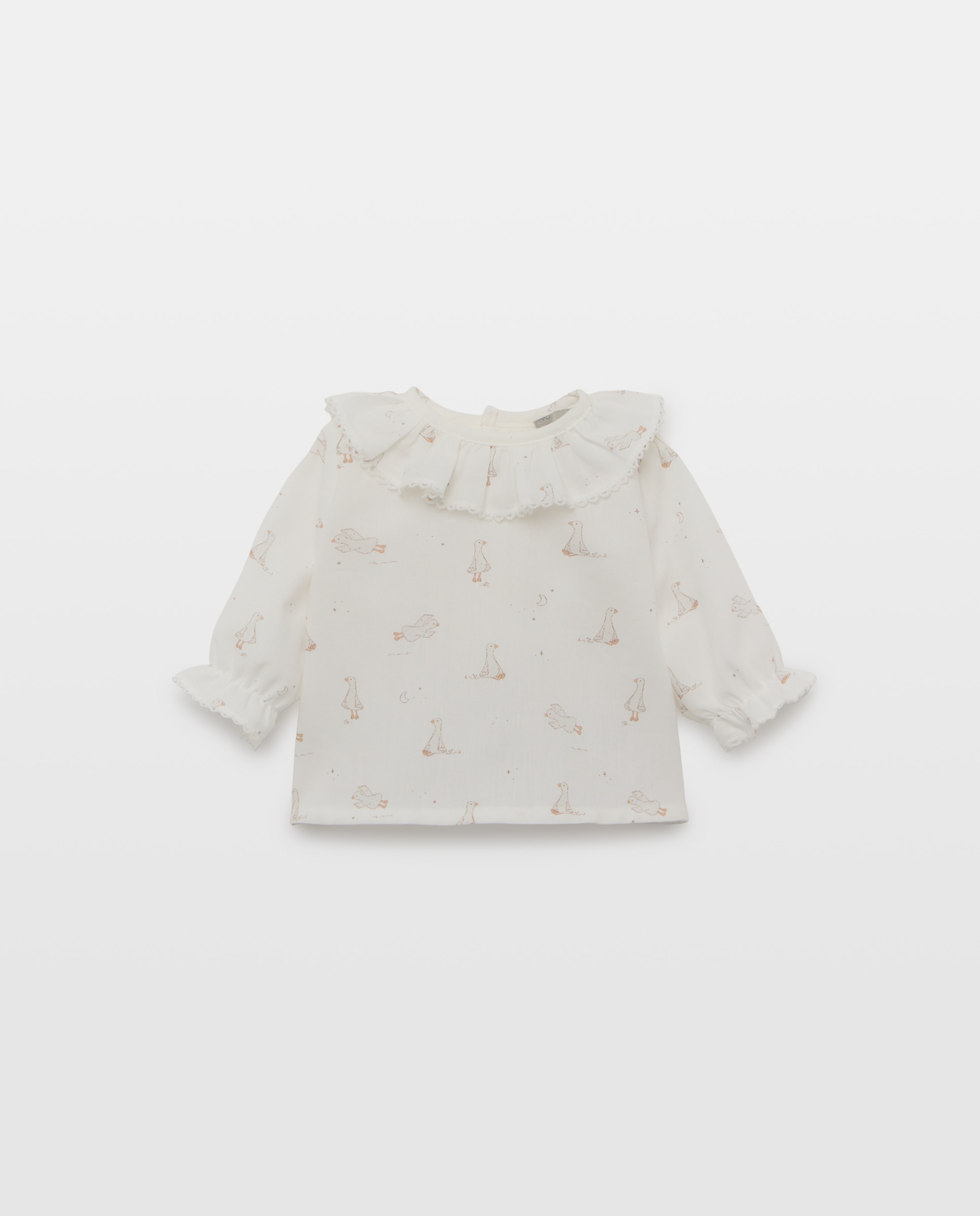Imagem 0 de Camisa de Bebé com Manga Comprida e Gola