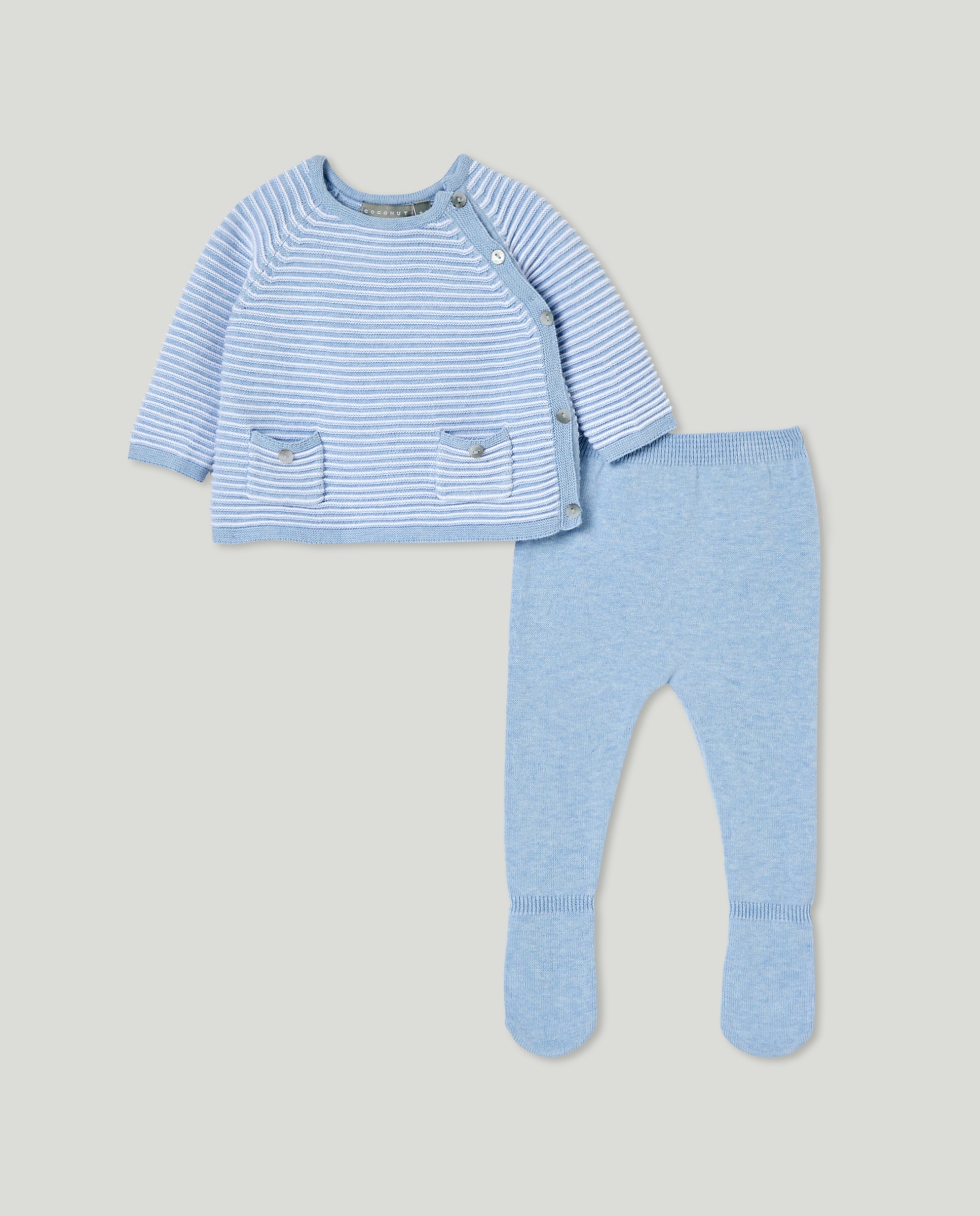Conjunto de tricot de bebé - Coconut El Corte Inglés - Azul Azul-1