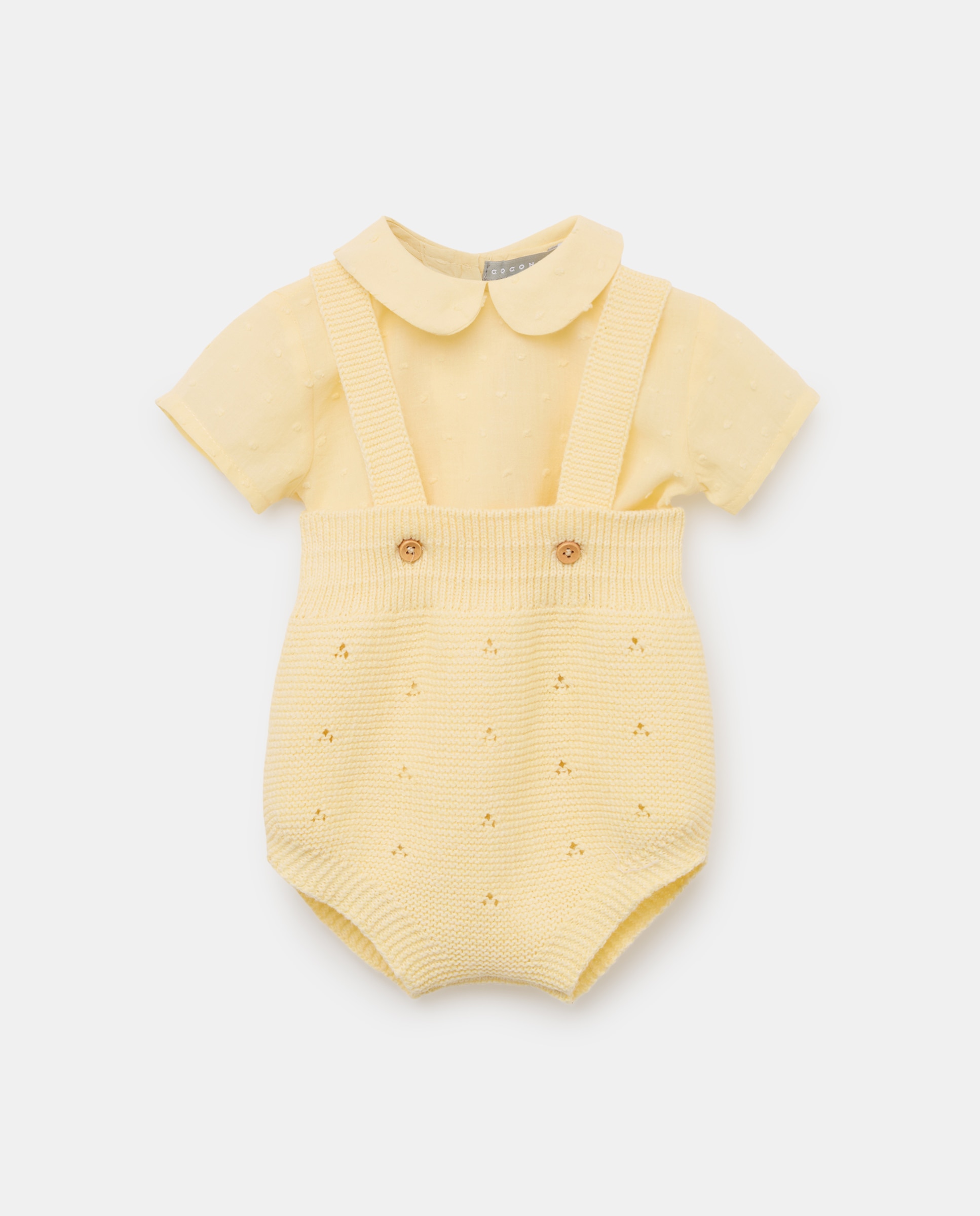 Imagem 0 de Conjunto de 2 Peças de Tricot de Bebé