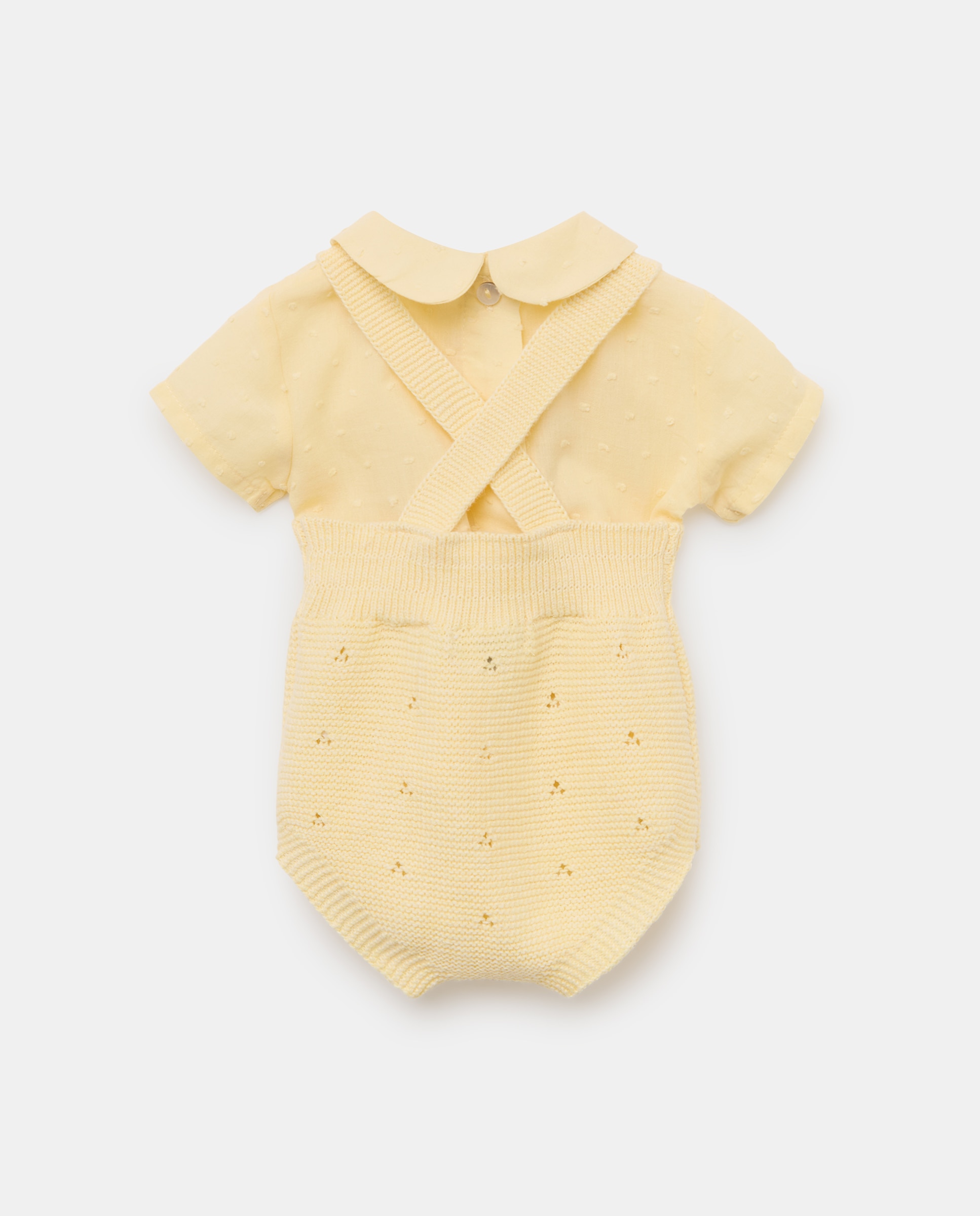 Conjunto de 2 Peças de Tricot de Bebé Coconut El Corte Inglés 300 Amarelo-2
