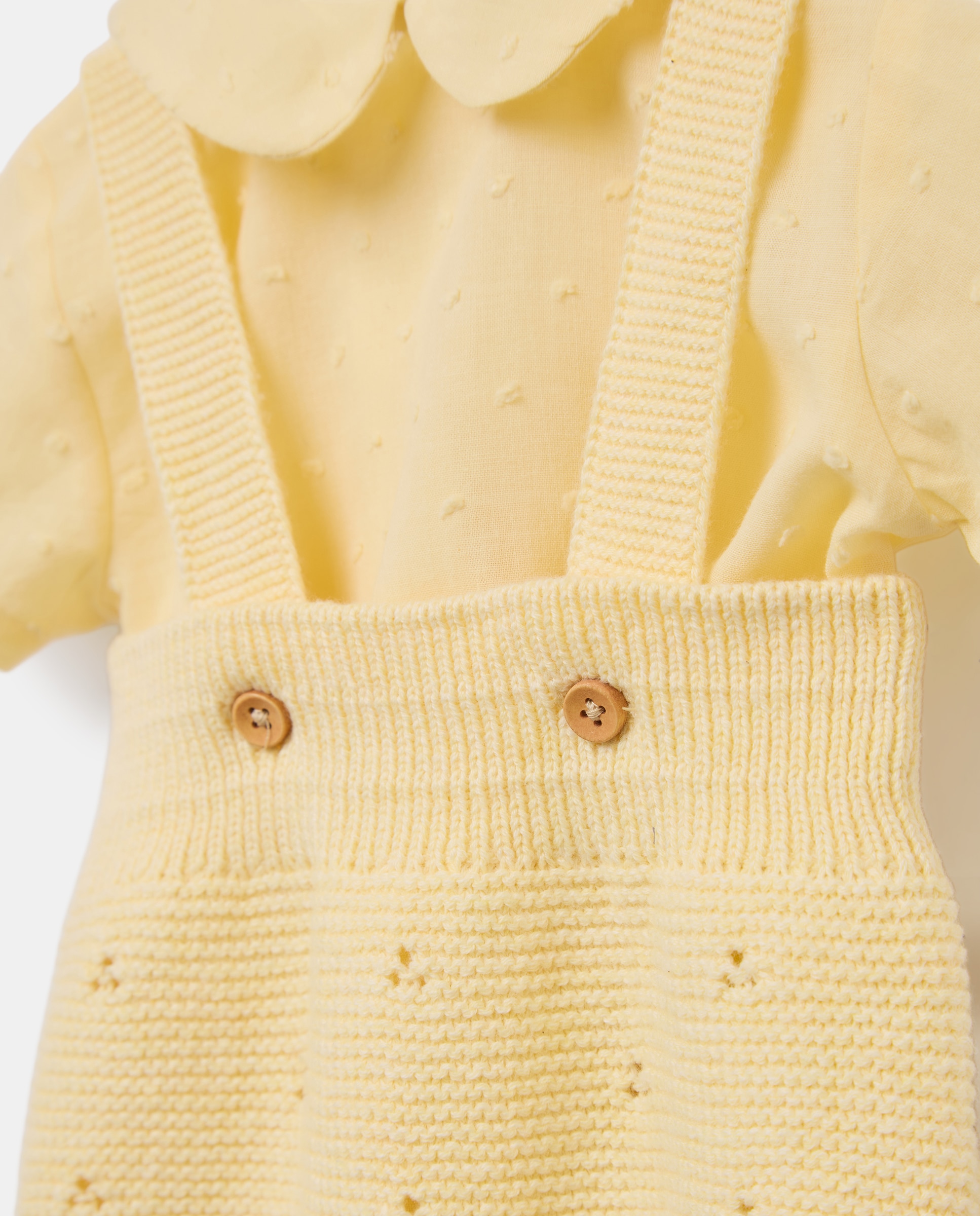 Conjunto de 2 Peças de Tricot de Bebé Coconut El Corte Inglés 300 Amarelo-3