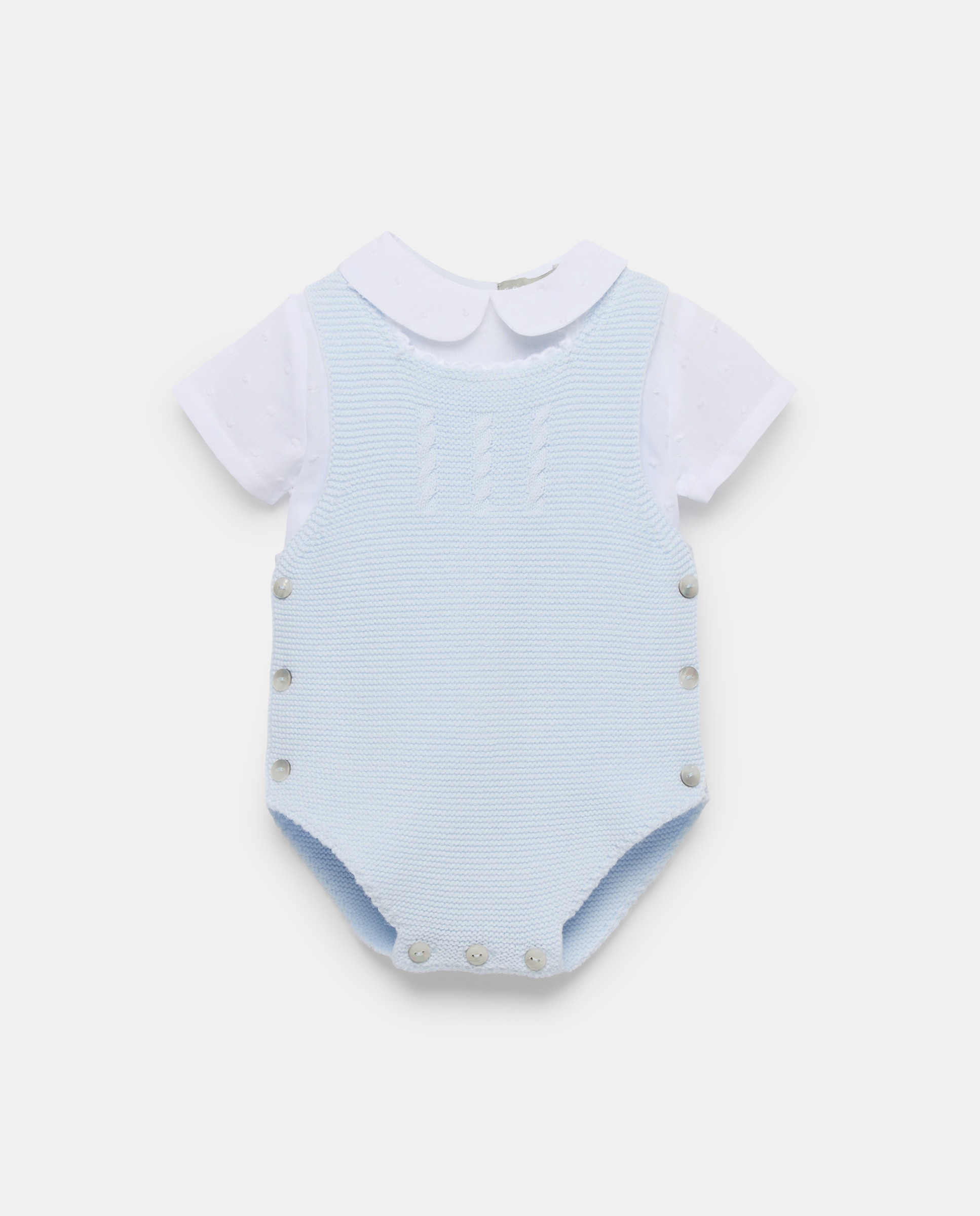 Imagem 0 de Conjunto de 2 Peças de Tricot de Bebé