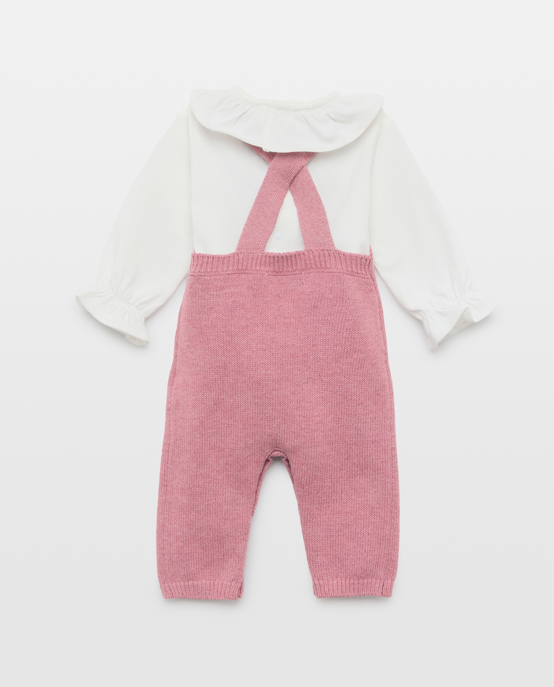 Conjunto 3 piezas de peto body y chaqueta de bebé - Coconut El Corte Inglés - Rosa Rosa-3