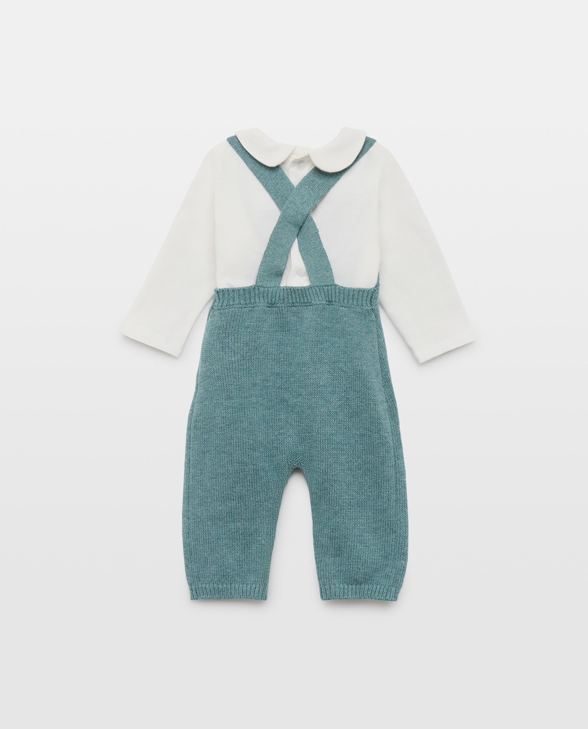Conjunto 3 piezas de peto body y chaqueta de bebé - Coconut El Corte Inglés - Verde Verde-3