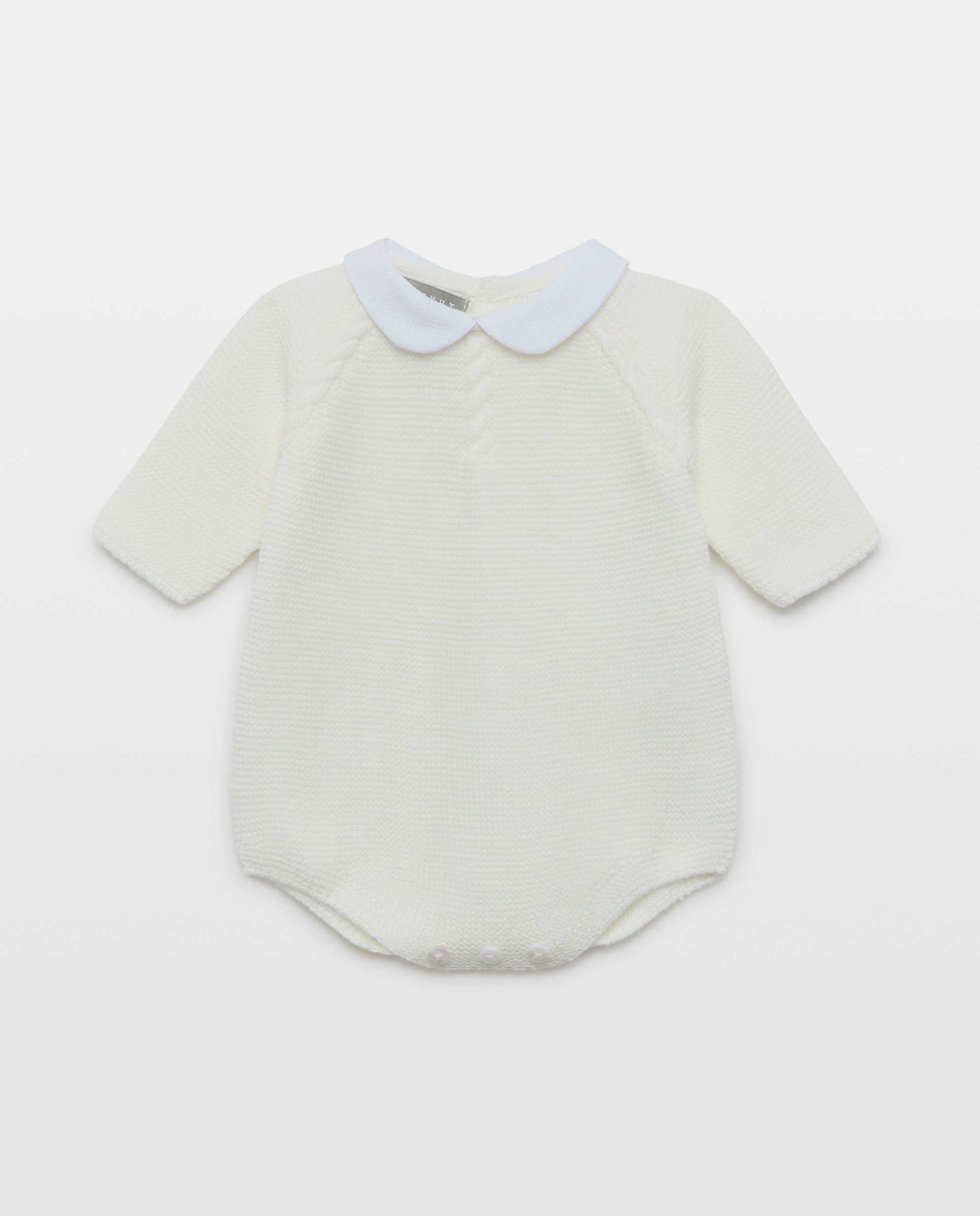 Imagem 0 de Babygrow Clássico de Bebé com Manga Comprida, Gola Bebé e Malha do Cabo