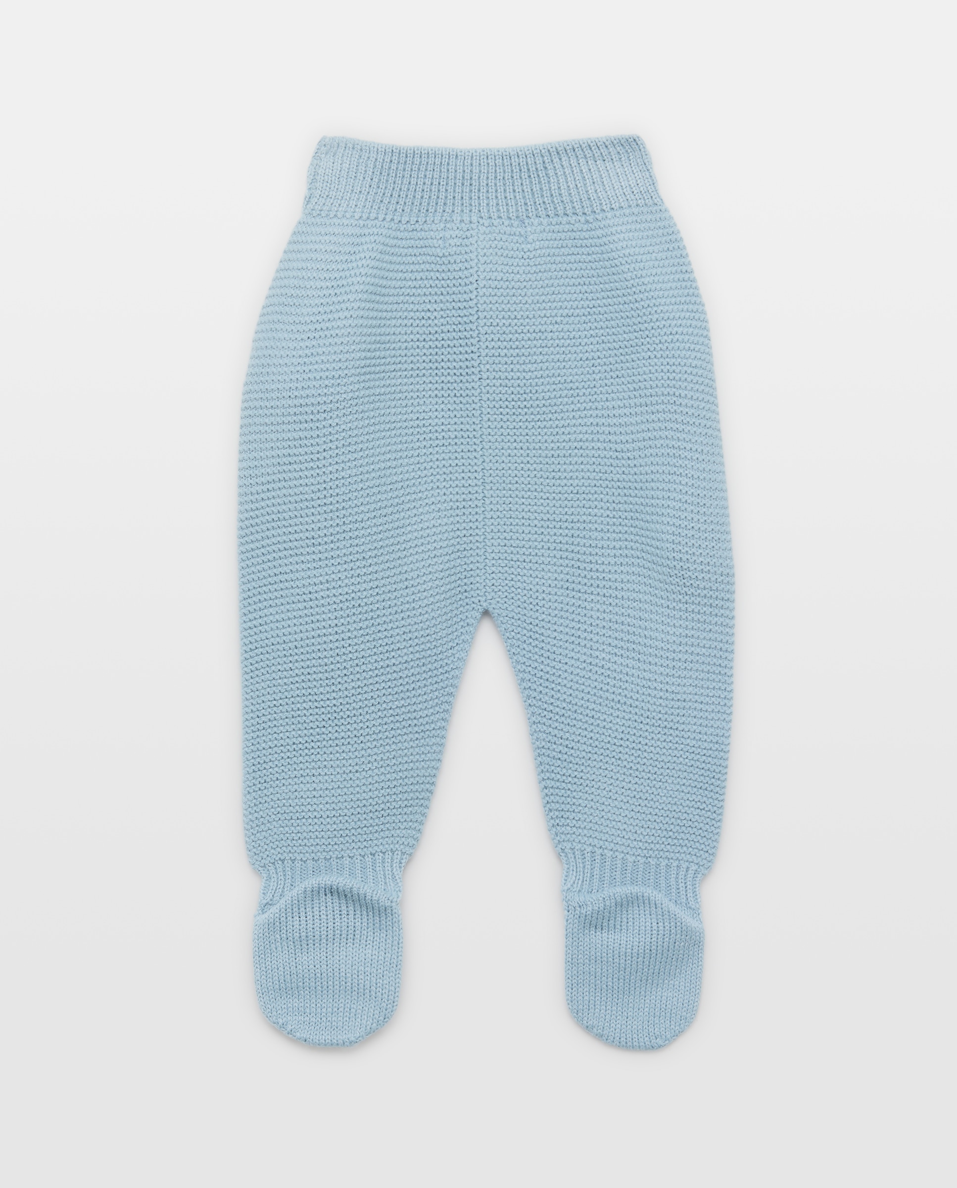 Calças com Pés Básicas de Bebé com Malha do Cabo e Tricot Coconut El Corte Inglés 400 Azul-2