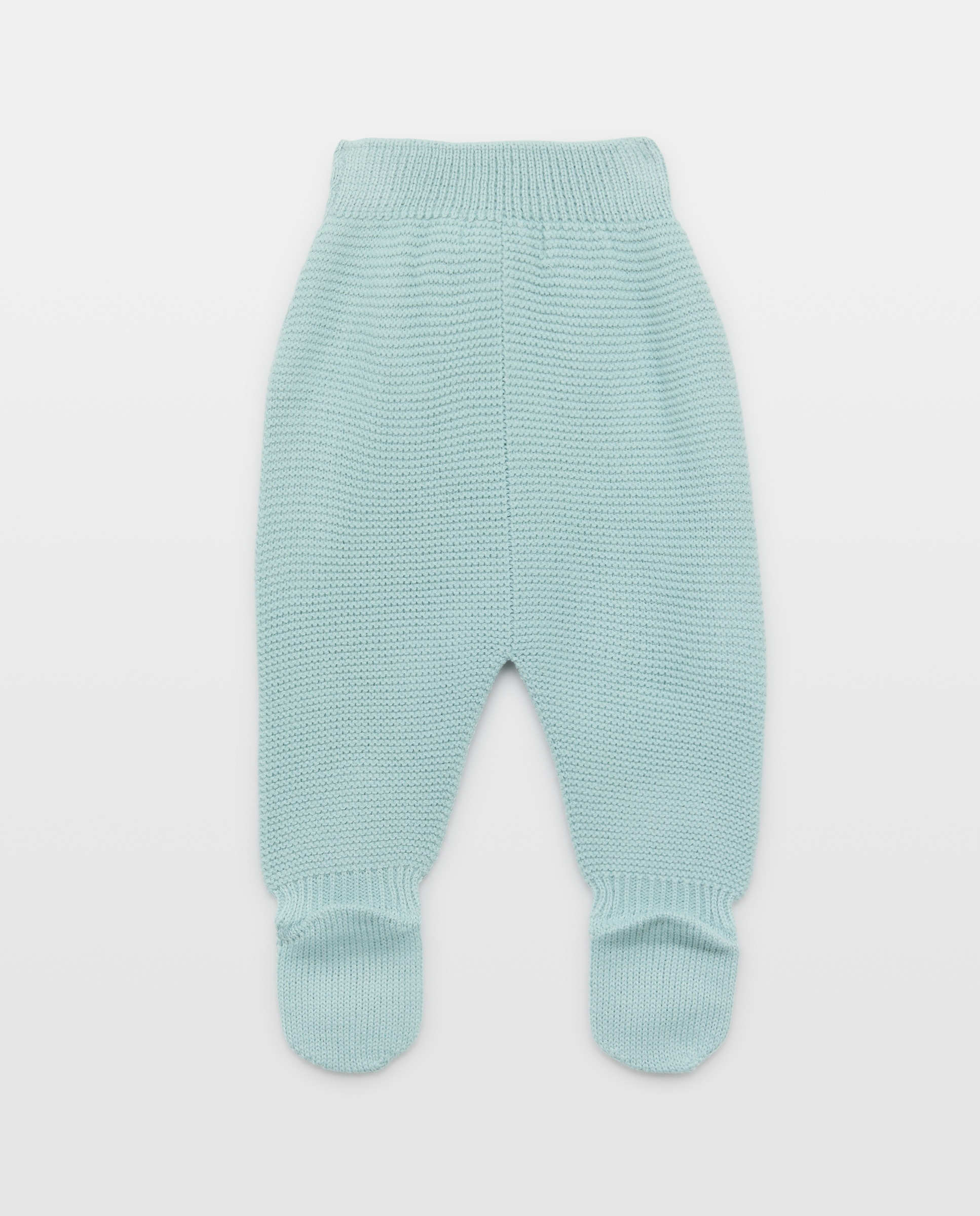 Calças com Pés Básicas de Bebé com Malha do Cabo e Tricot Coconut El Corte Inglés Verde-2