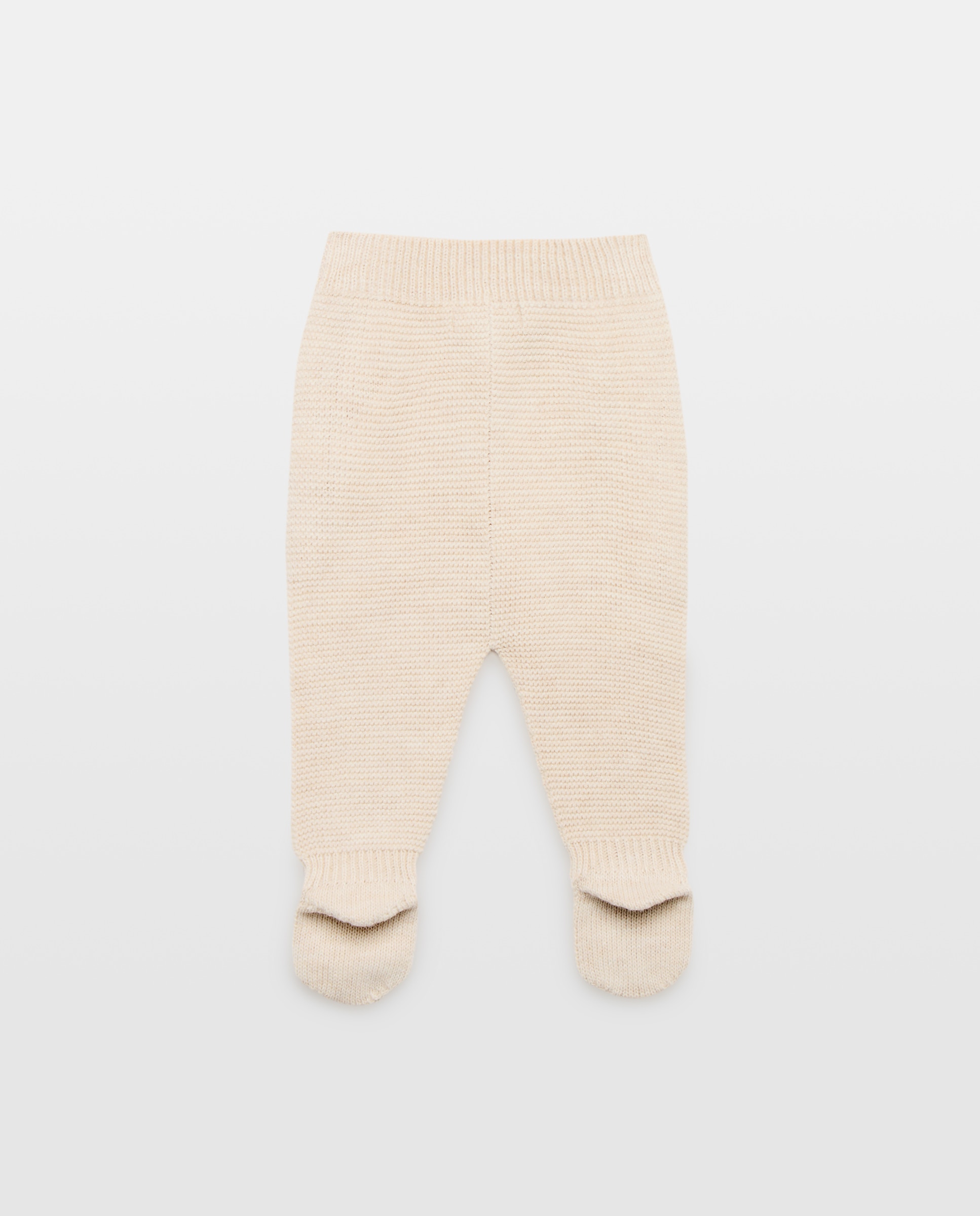 Calças com Pés Básicas de Bebé com Malha do Cabo e Tricot Coconut El Corte Inglés Torrado-2