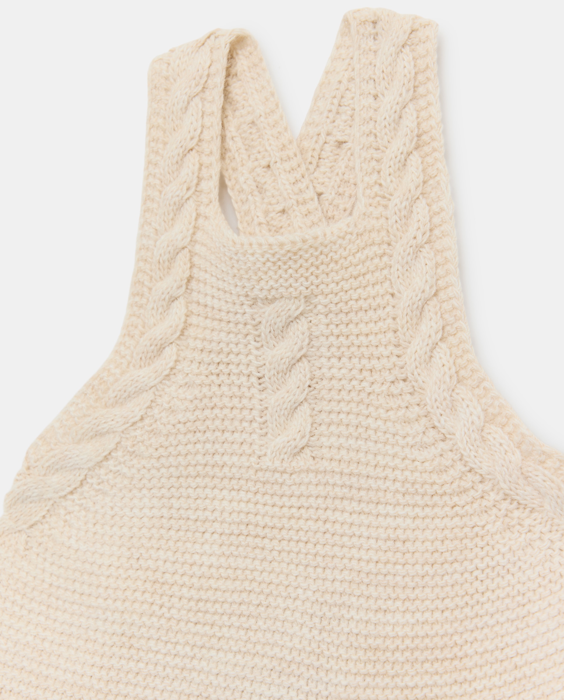 Calças com Pés de Tricot de Bebé com Alças e Malha do Cabo Coconut El Corte Inglés Torrado-3