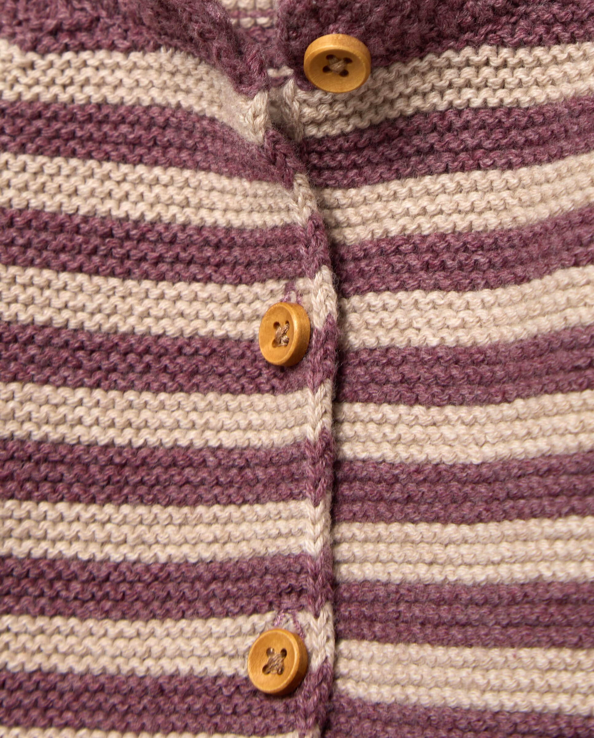 Chaqueta de lana tricot bajo fantasía de bebé - Coconut El Corte Inglés - Rosa Rosa-3