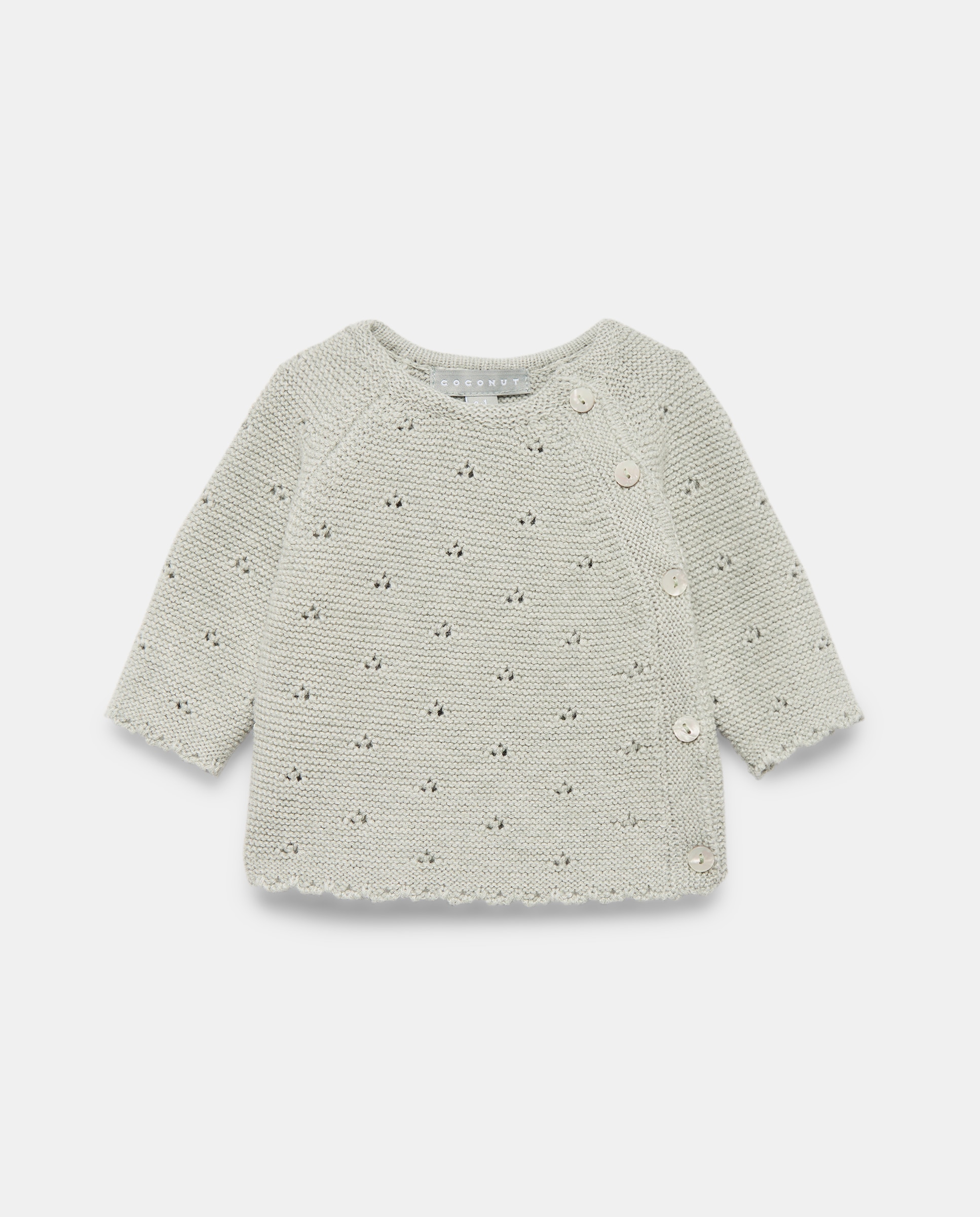 Imagem 0 de Camisola de Malha Aberta de Tricot de Bebé