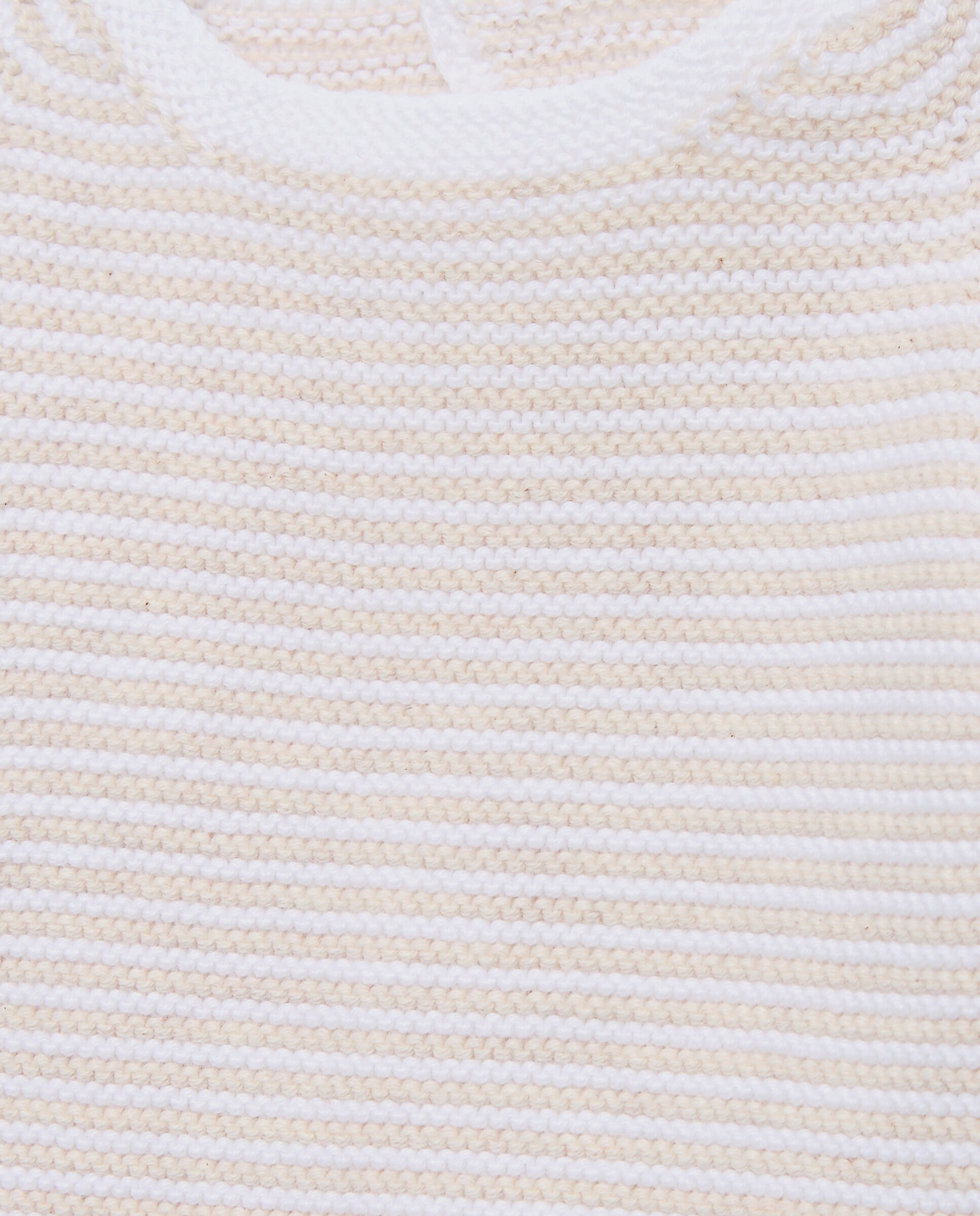 Jersey tricot raya cuello caja de bebé - Coconut El Corte Inglés - Tostado Tostado-3