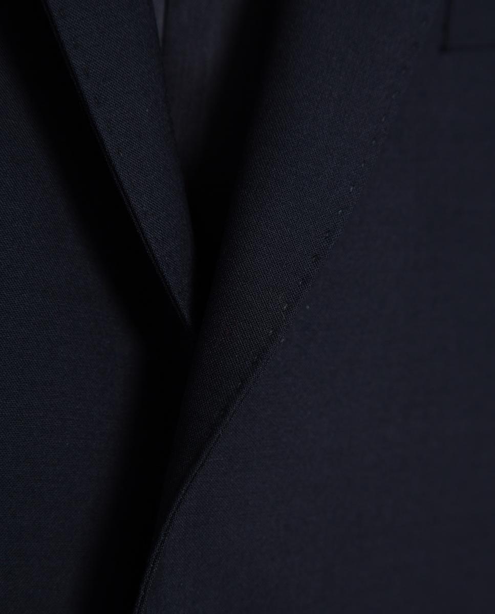 Imagen 8 de Traje de hombre half canvas slim fit liso - Roberto Verino - Azul marino Azul marino