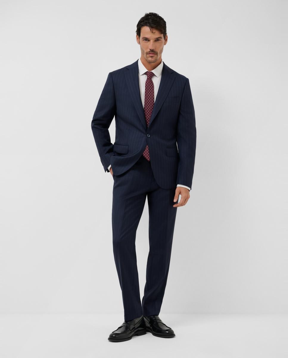 Imagem 0 de Fato Half Canvas Slim Fit com Risca Diplomática