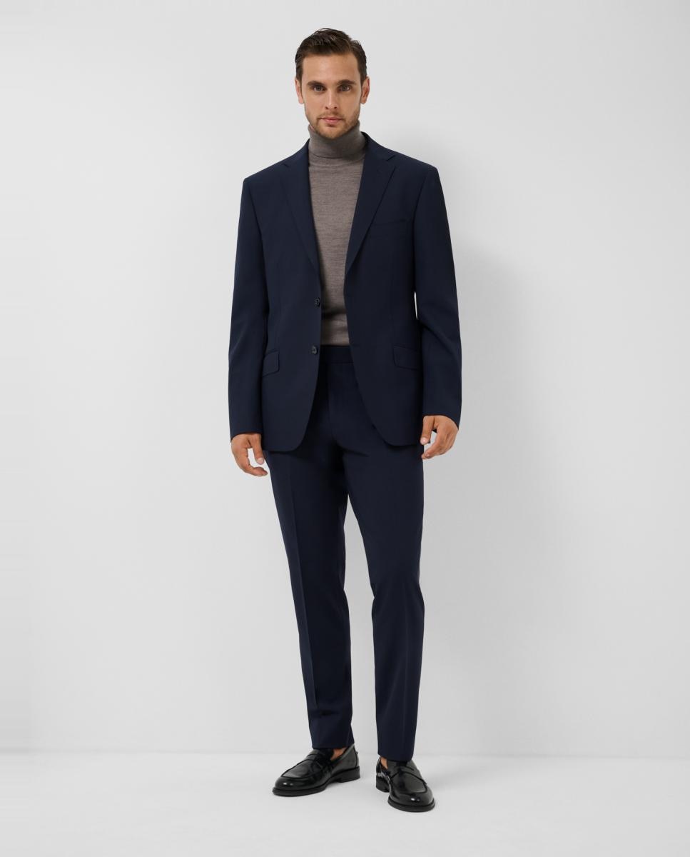 Traje de hombre half canvas regular fit liso - Roberto Verino - Azul Azul-1