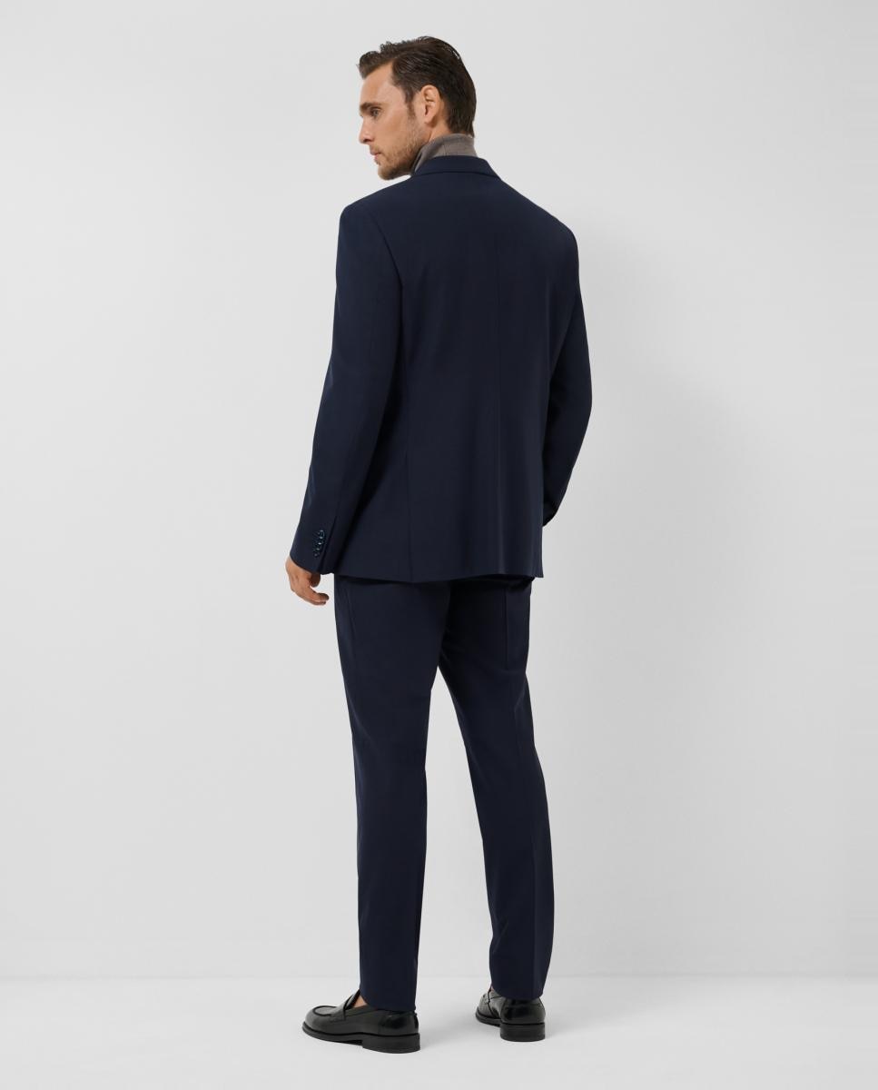 Traje de hombre half canvas regular fit liso - Roberto Verino - Azul Azul-3