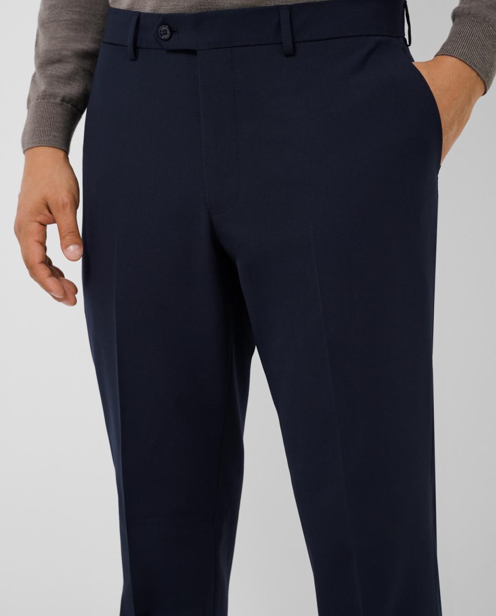 Traje de hombre half canvas regular fit liso - Roberto Verino - Azul Azul-7