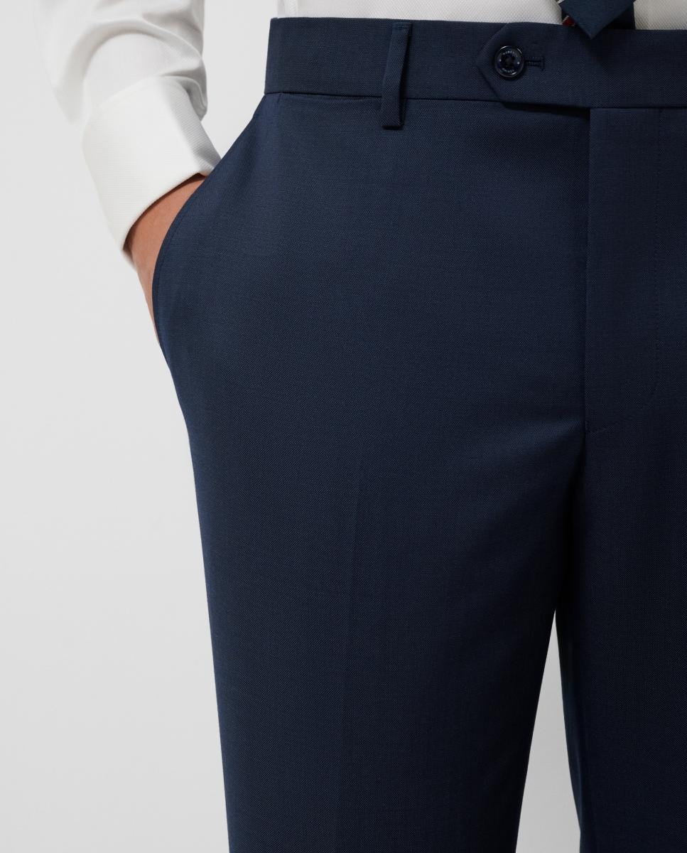 Traje de hombre half canvas regular fit liso - Roberto Verino - Azul índigo Azul índigo-7