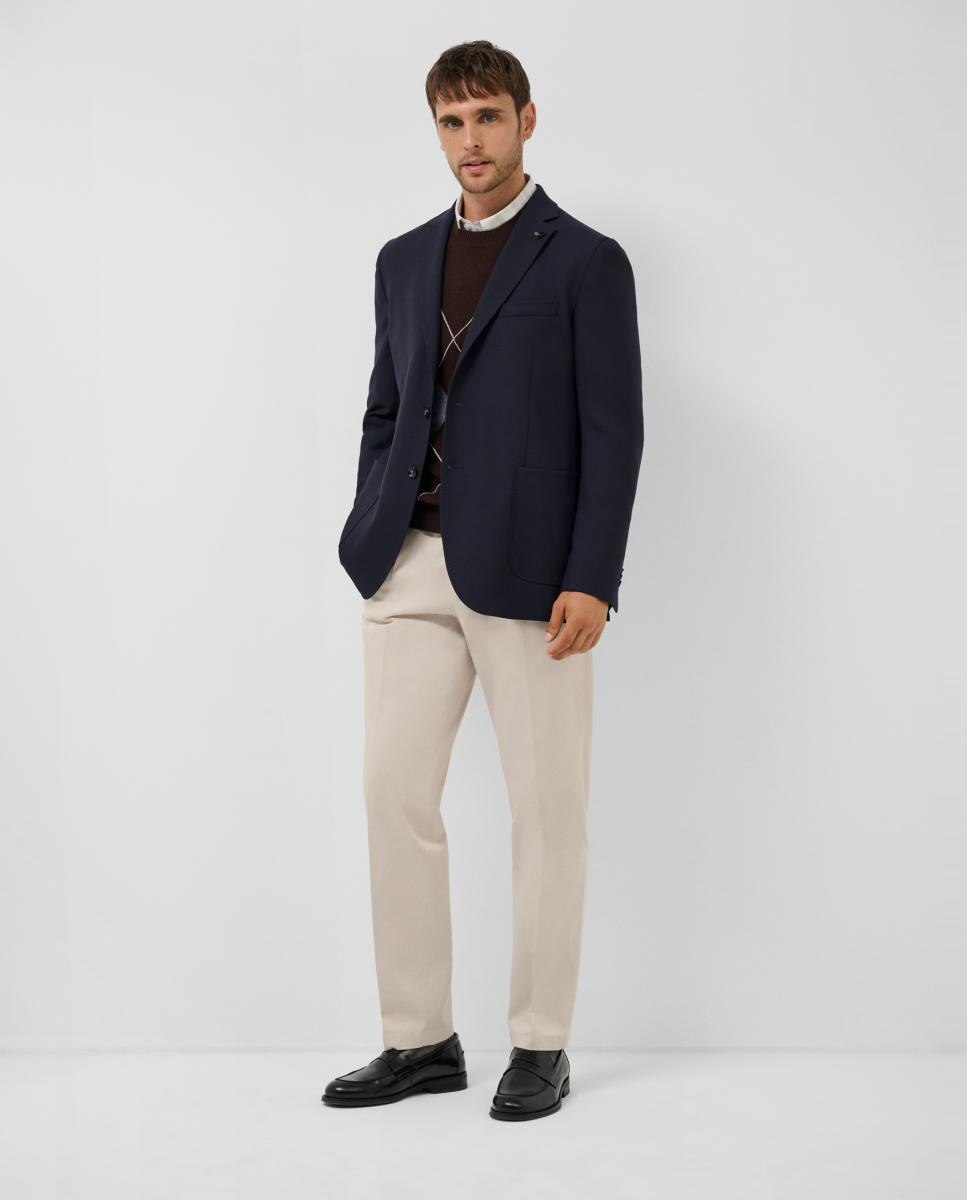 Imagen 9 de Chaqueta de hombre estructura forro completo - Roberto Verino - Azul marino Azul marino