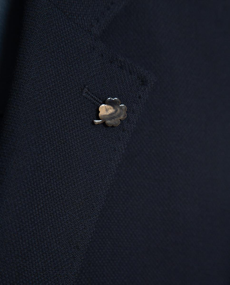 Imagen 8 de Chaqueta de hombre estructura forro completo - Roberto Verino - Azul marino Azul marino