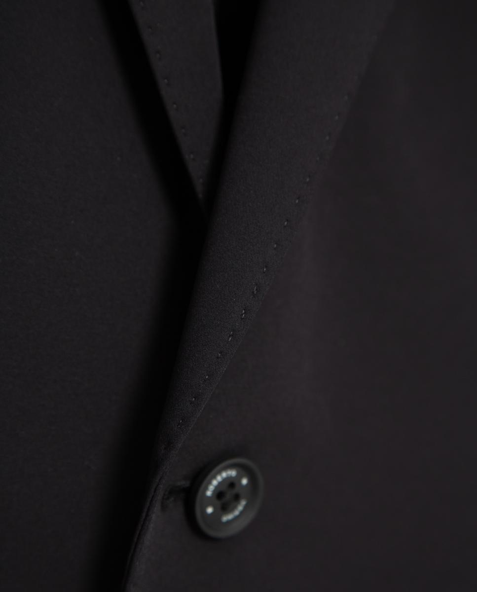 Imagen 5 de Chaqueta de hombre separate tejido técnico - Roberto Verino - Negro Negro