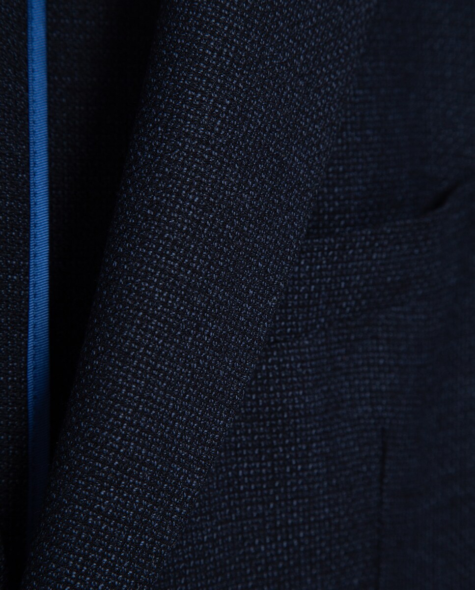 Casaco com Estrutura Azul-5