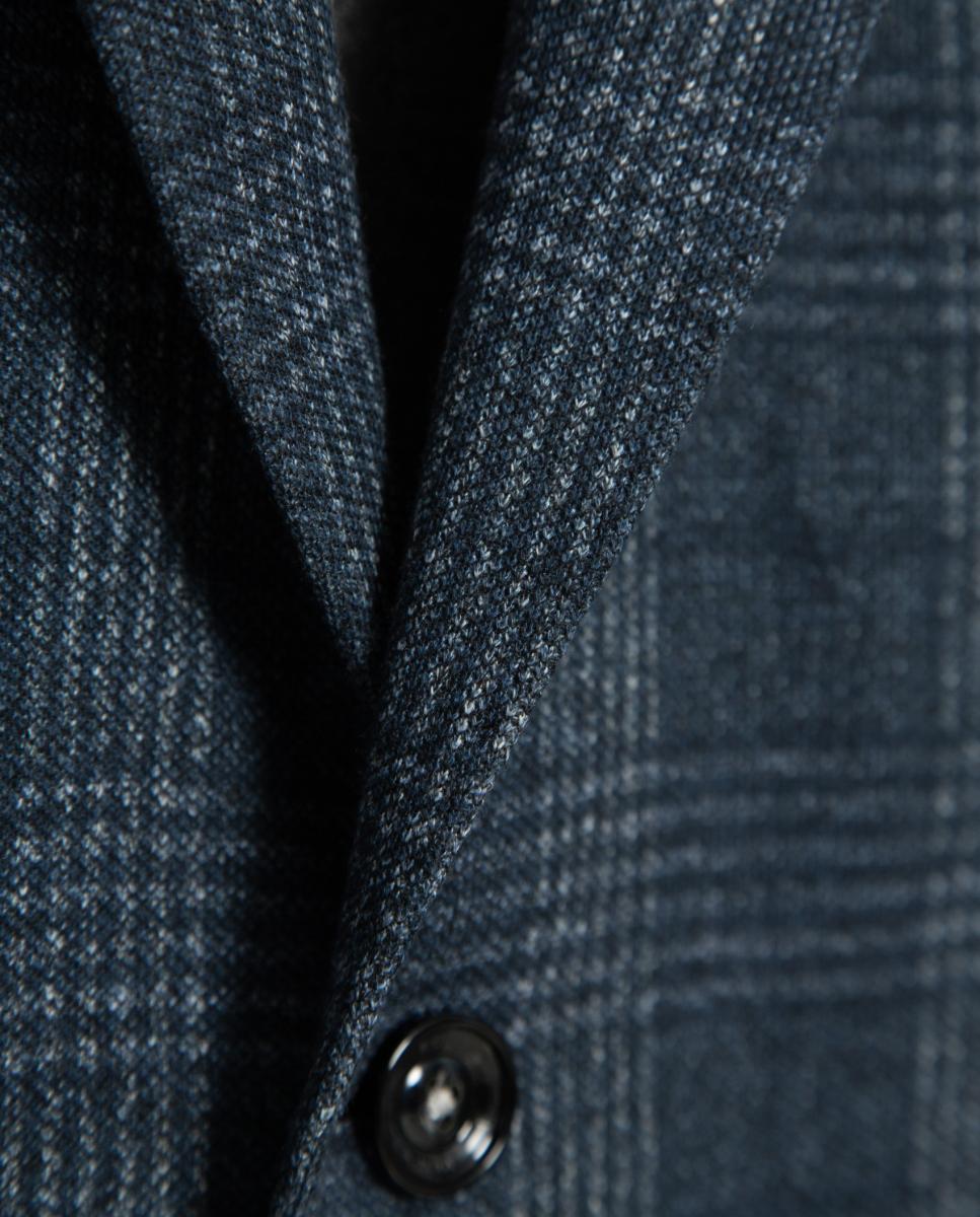 Imagen 5 de Chaqueta de hombre cuadros - Roberto Verino - Azul índigo Azul índigo
