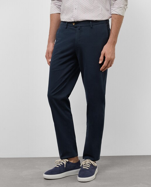 Imagem 0 de Calças Chino Regular Fit Tingidas