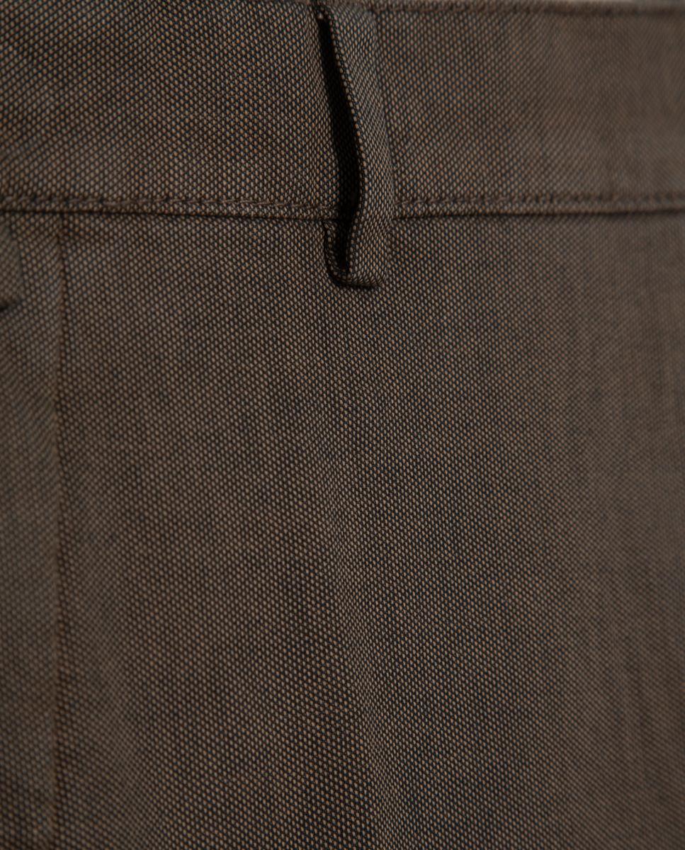Chino de hombre regular fit ojo de perdiz - Roberto Verino - Beige Beige-5