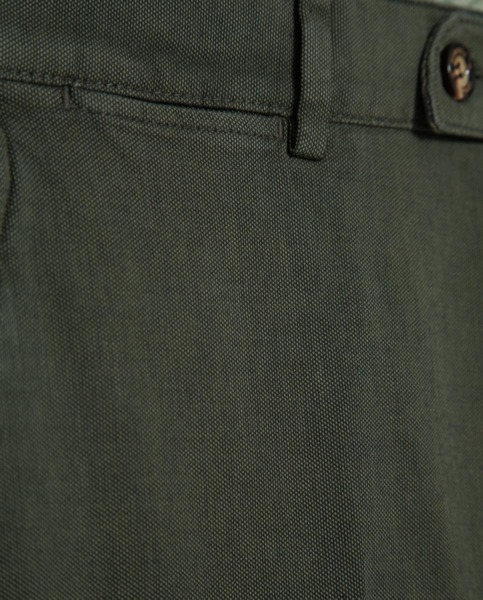 Chino de hombre regular fit ojo de perdiz - Roberto Verino - Kaki Kaki-5