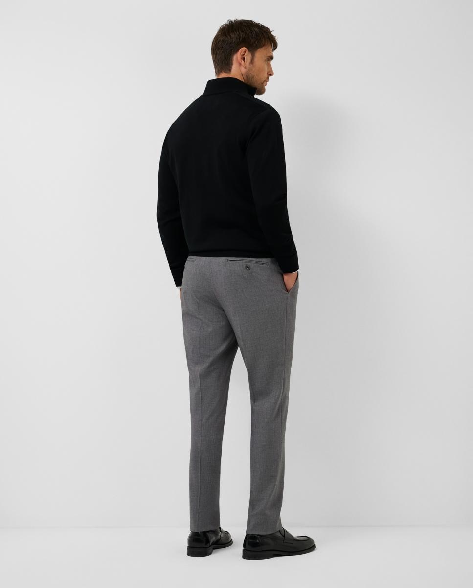 Pantalón de hombre regular fit bicolor - Roberto Verino - Gris claro Gris claro-3