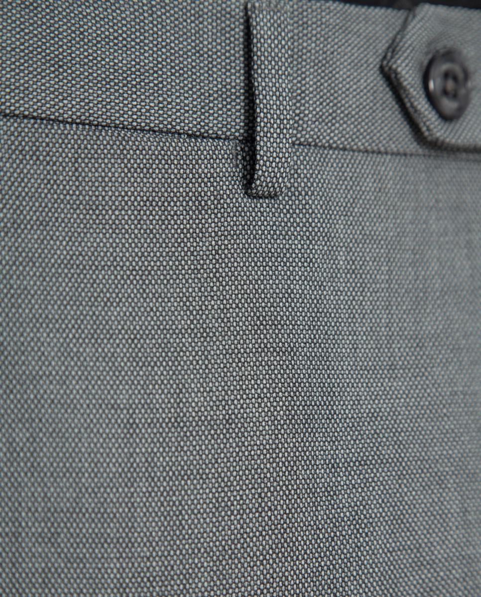 Pantalón de hombre regular fit bicolor - Roberto Verino - Gris claro Gris claro-5