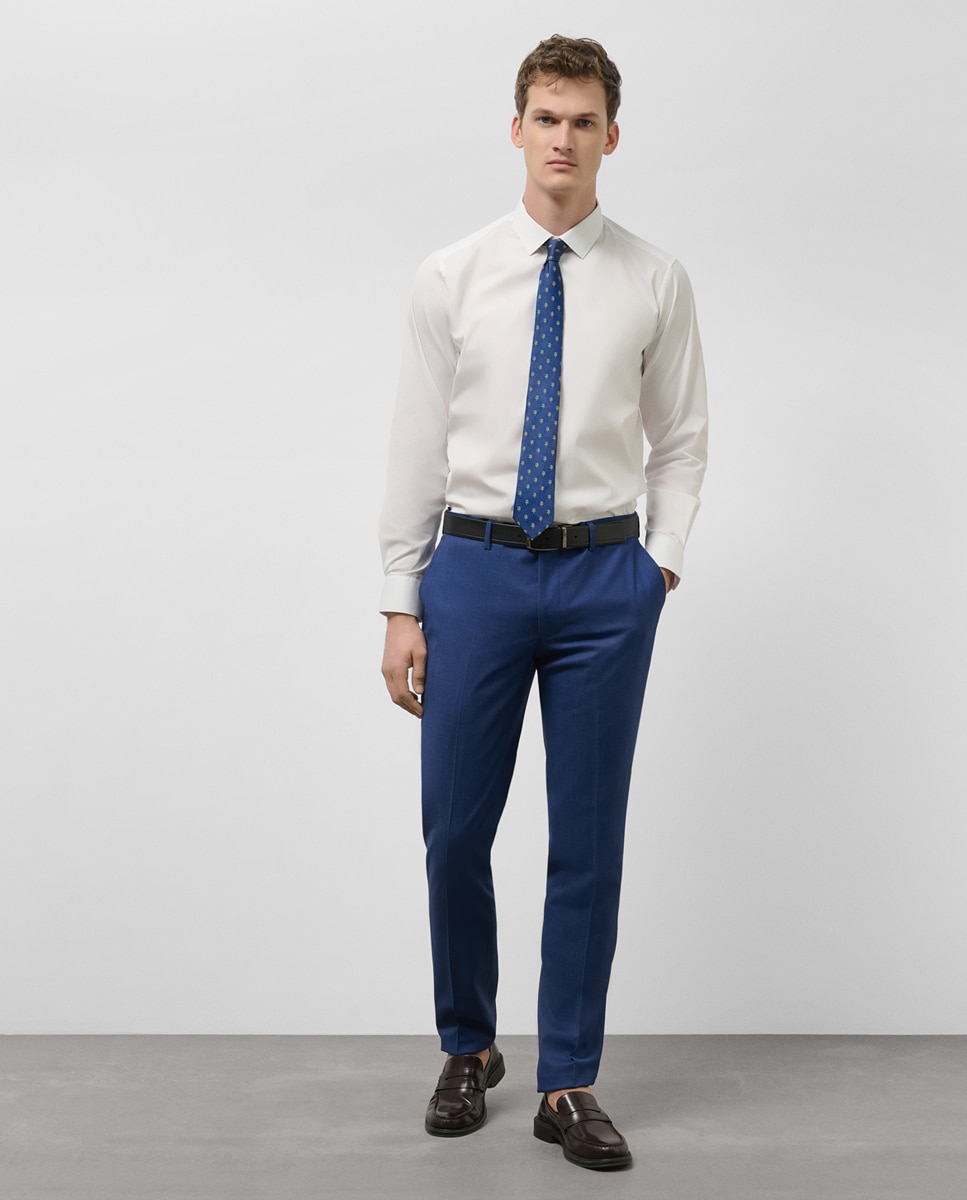 Camisa Formal Slim Fit Lisa Branco-4