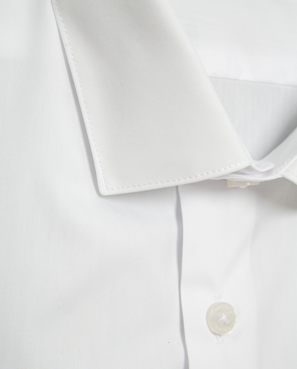 Camisa Formal Slim Fit Lisa Branco-8