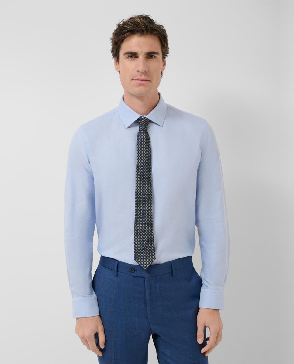 Imagem 0 de Camisa Formal Regular Fit com Micro Estrutura
