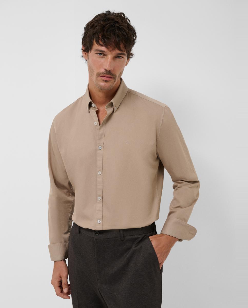 Imagem 0 de Camisa Casual Regular Fit Tingida