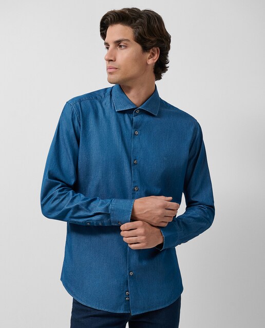 Imagen 0 de Camisa sport de hombre regular fit vaquera