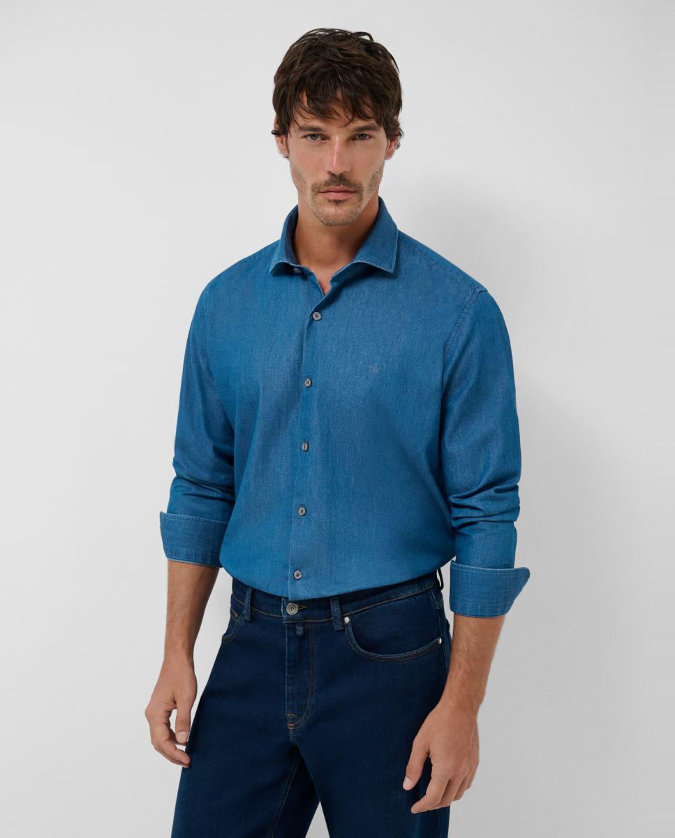 Imagem 0 de Camisa Casual Regular Fit de Ganga