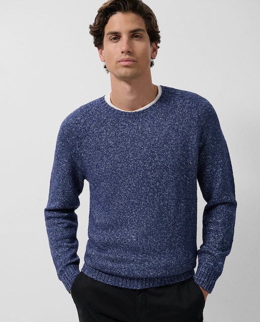 Imagen 0 de Jersey de hombre mouliné cuello redondo