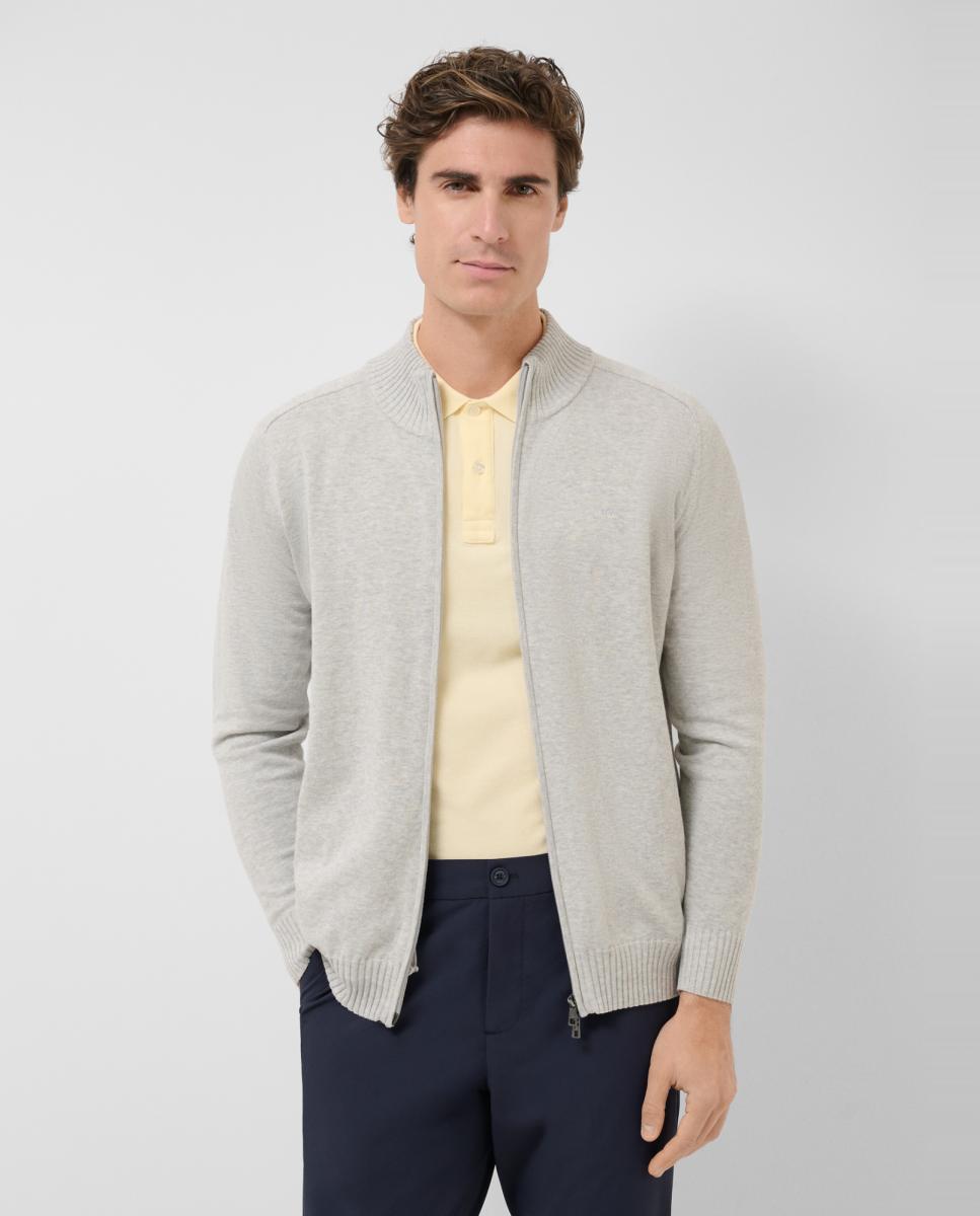 Imagem 0 de Casaco de Malha com Fecho de Correr