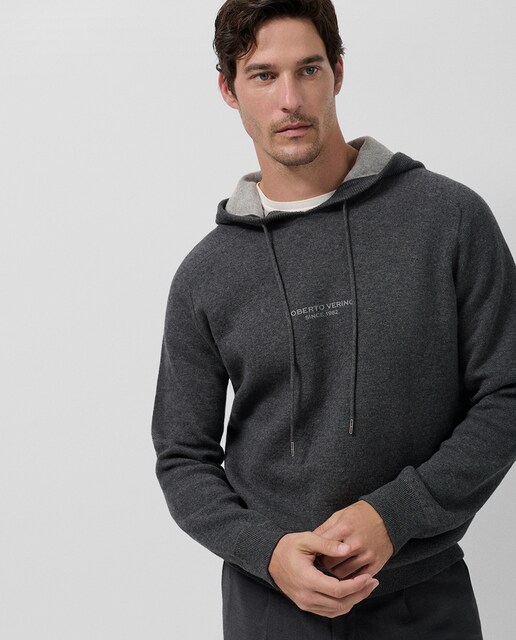 Imagem 0 de Sweatshirt com Capuz de Malha