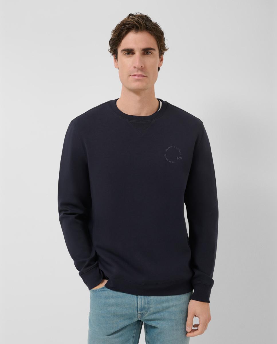 Imagem 0 de Sweatshirt com Logótipo a Condizer no Peito