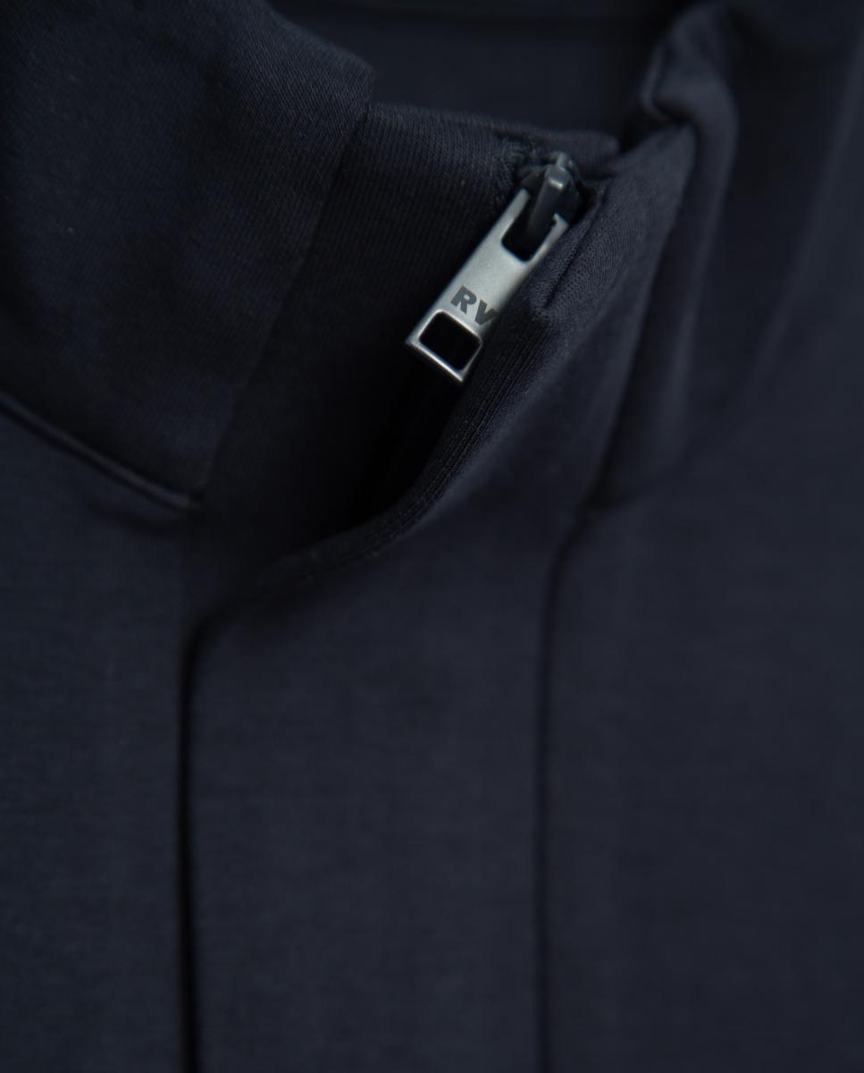 Sudadera de hombre cuello alto - Roberto Verino - Azul marino Azul marino-5