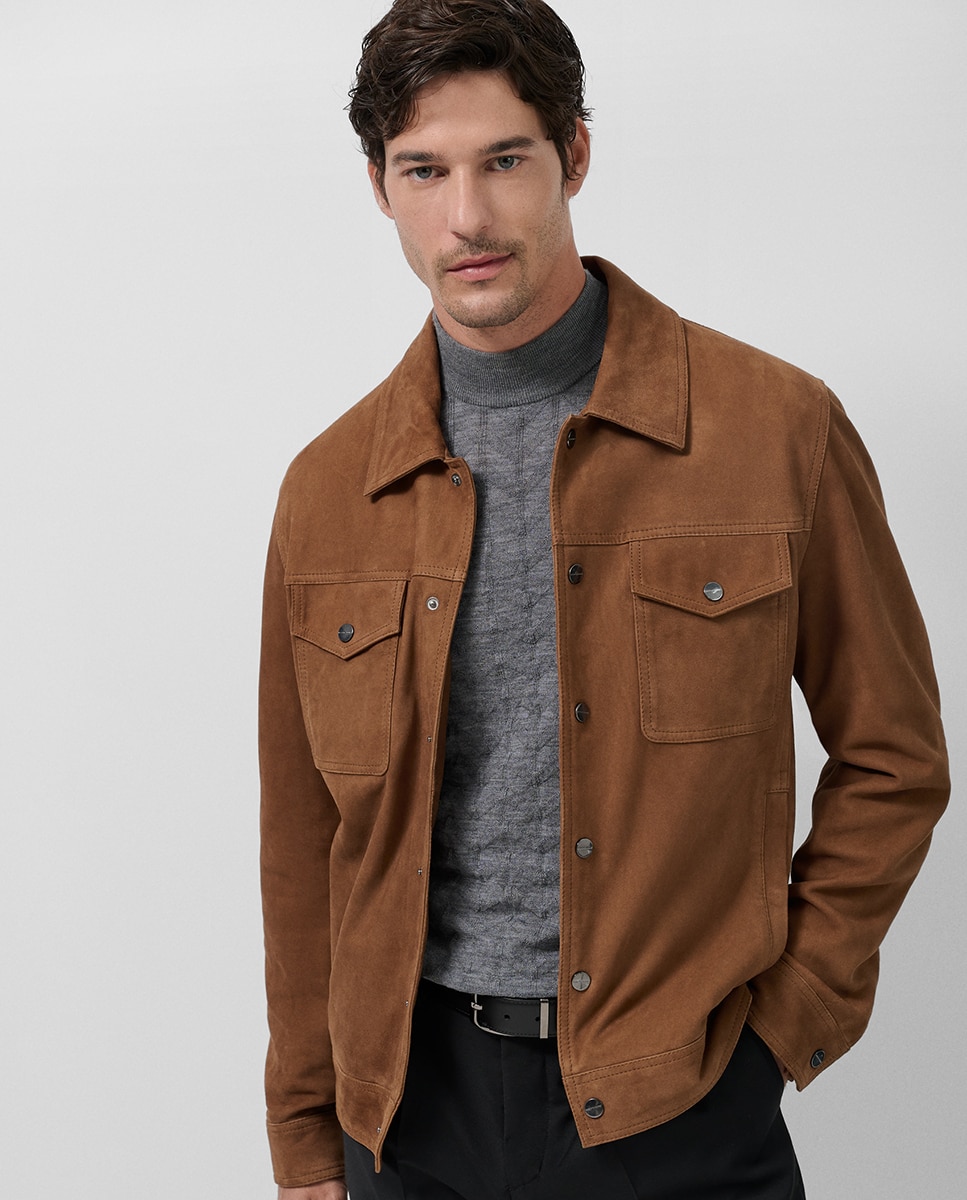 Imagem 0 de Blusão de Camurça