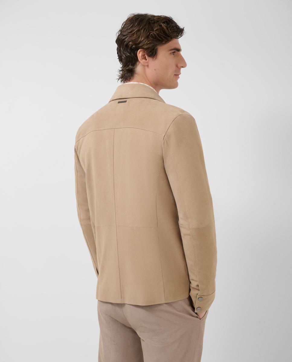Sobrecamisa de Napa Bege-2