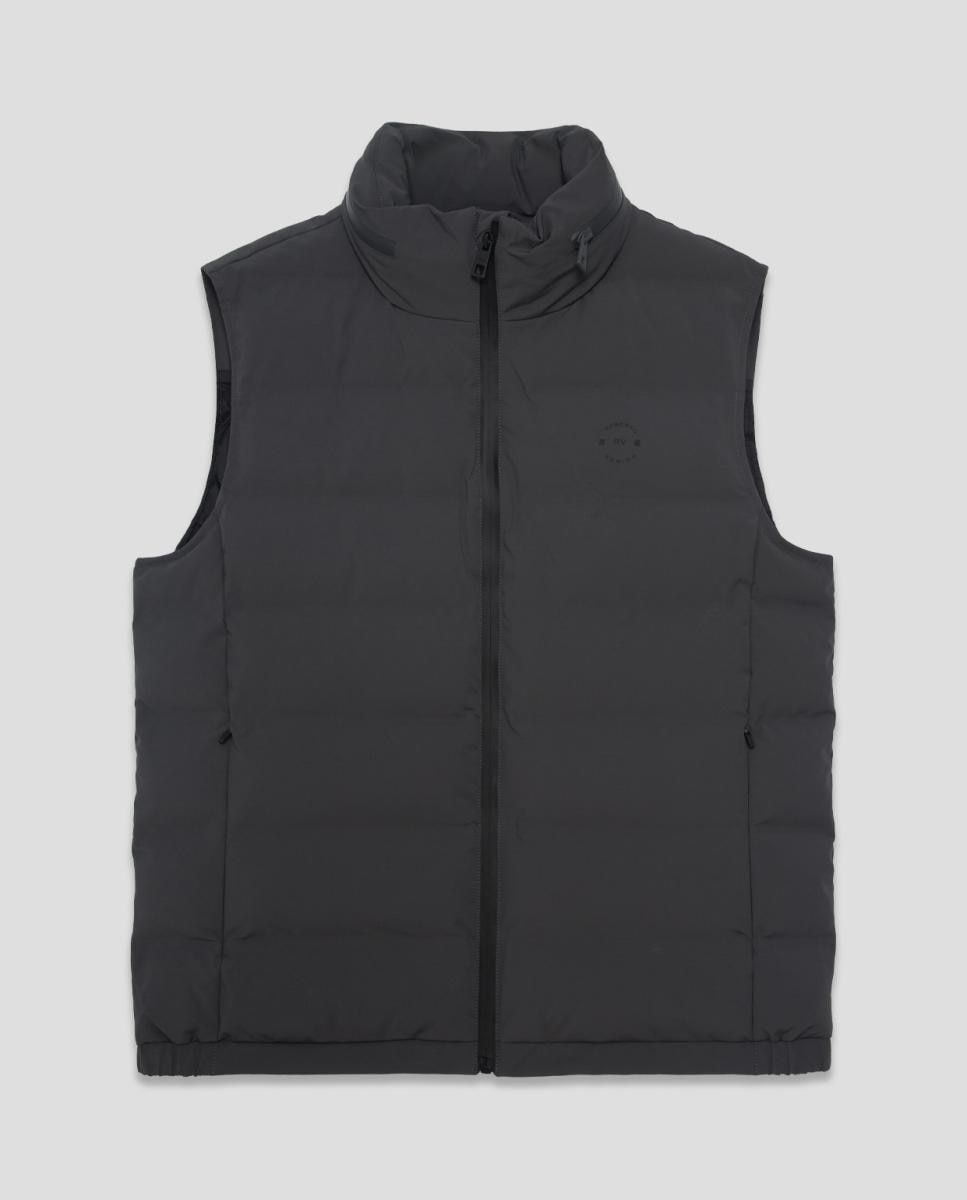 Chaleco de hombre acolchado - Roberto Verino - Gris oscuro Gris oscuro-5