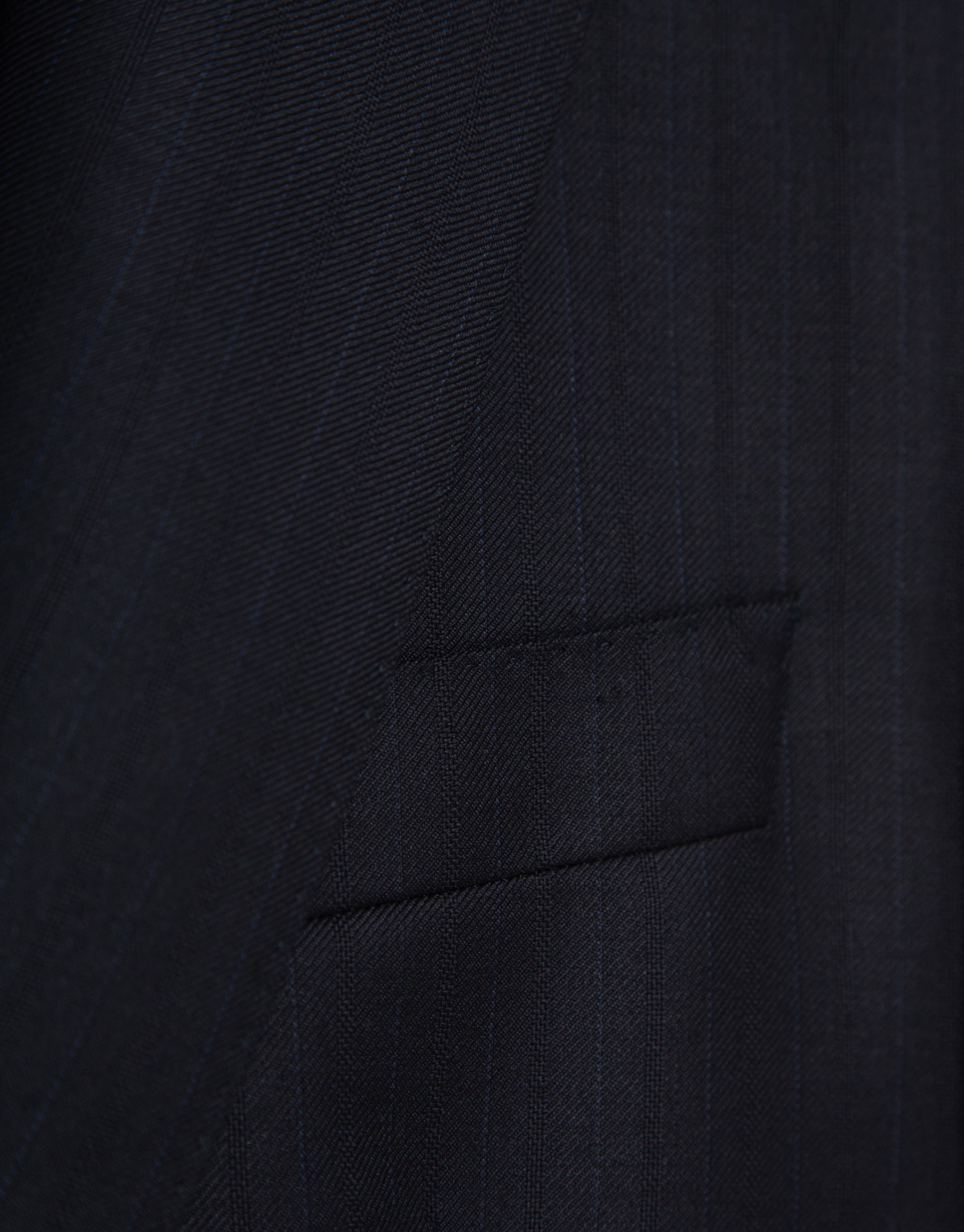 Traje de hombre ceremonia half canvas rayas - Roberto Verino - Azul marino Azul marino-8