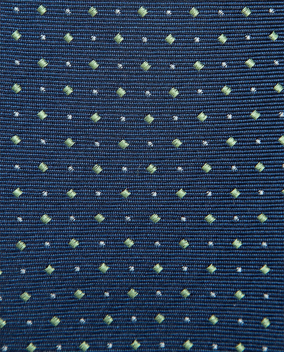 Gravata de Seda com Jacquard Verde-claro-2
