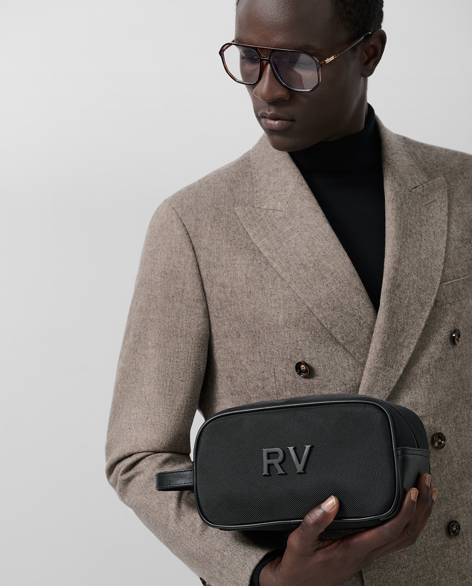 Nécessaire de Nylon Preto-1