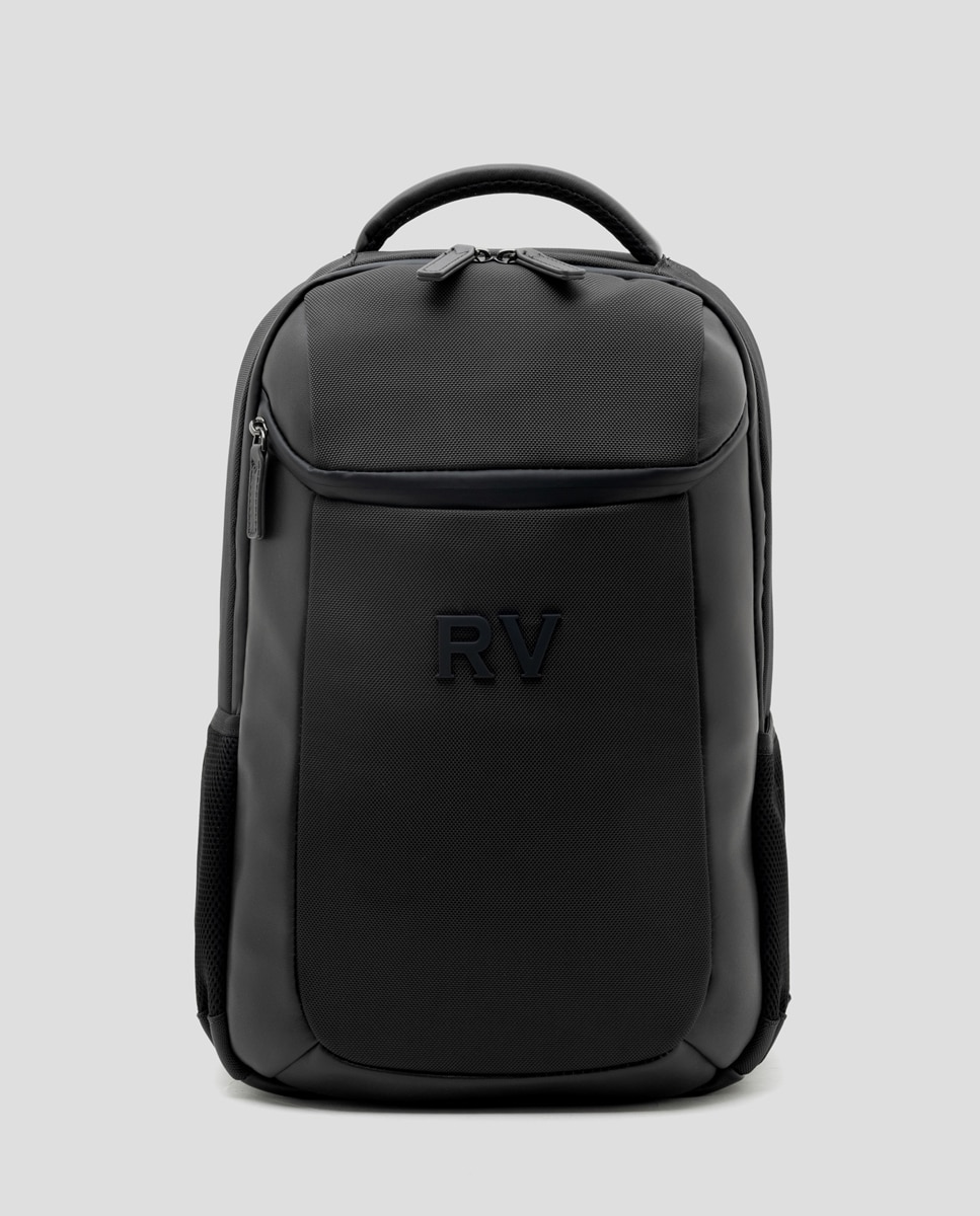 Imagem 0 de Mochila de Nylon e Pele